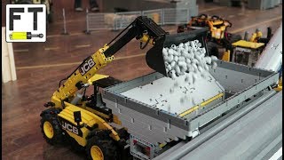 LEGO Technic JCB Telehandler MOC at BB19 instructions available [upl. by Dayiz]