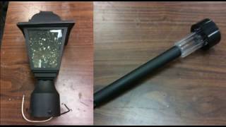 Lamp Post Solar Light Conversion [upl. by Sonya564]