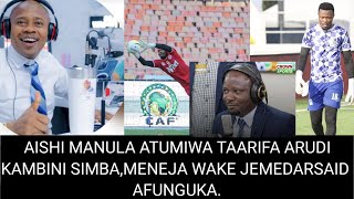 🚨Aishi manula atumiwa Taarifa arejee KikosiniMeneja wake Kafunguka kilichotokea [upl. by Ahsaeyt]