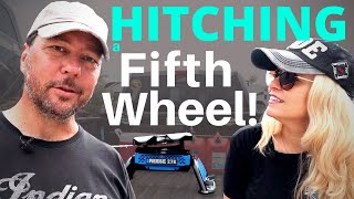 Fifth Wheel Hitching  Reese M5 Review  Changing Lanes [upl. by Thisbe692]