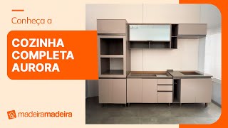 COZINHA MODULADA AURORA [upl. by Ellenor]