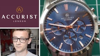 Accurist Mens Chronograph Watch Review ft John Cleese [upl. by Batruk]