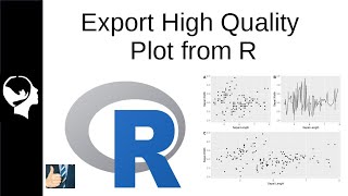 How to Export High Quality Image from R [upl. by Kutzenco757]