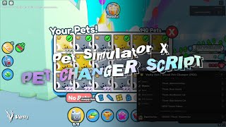 Pet Simulator X Pet Changer Script  Vesty HUB [upl. by Aysan]