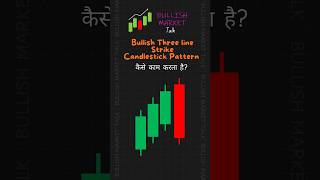 Bullish Three Line Candlestick Pattern Explained shorts bullishmarkettalk [upl. by Grim]