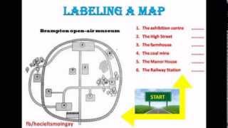 IELTS LISTENING  Labeling a map [upl. by Uis]