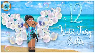 12 Outfits for Water Fairies in Roblox Royale High [upl. by Imeka980]