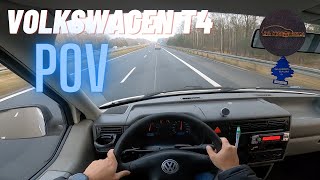 2000 Volkswagen T4 25 TDI 88HP  POV Test Drive [upl. by Etnor81]