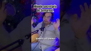 Descubren que secretario de Semarnat utilizó el Musat para su boda podcast entrecabrones [upl. by Kcirdnek]