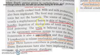 Microbiology 101 d Staphylococcus Hemolysin TSST Syndrome Hot cold phenomenon [upl. by Euqenimod]