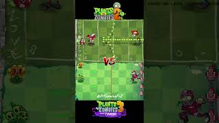 PVZ2 Vs PVZ3FanMade Threepeater Powerup VS Football Allstar Zombie  Plants vs Zombies pvz2 pvz3 [upl. by Aisilef]