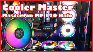 Cooler Master Masterfan MF120 Halo et Contrôleur RGB [upl. by Edgardo923]