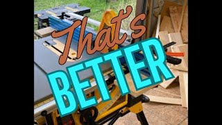 The simplest table saw fence [upl. by Annoel474]