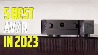 Top 5  Best AV Receivers 2023 [upl. by Tabor]