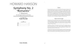 Symphony No 2 quotRomanticquot  1st Mvt AS66 by Howard Hanson arr Todd Parrish [upl. by Efrem922]