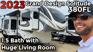 Super Popular FullTime RVing Floor Plan 2023 Grand Design Solitude 380FLR [upl. by Aeel]