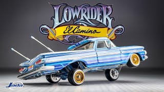 1959 Chevy El Camino from rusty to awesome Low Rider Jada Custom [upl. by Norrag]