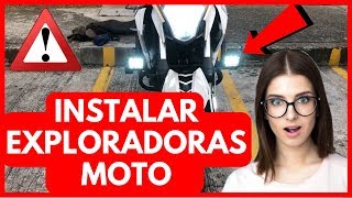 INSTALAR EXPLORADORAS MOTO 😎 MUY FACIL 😎 [upl. by Kwan810]