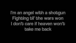 Angel With A Shotgun by The Cab Lyrics [upl. by Hans]