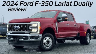 2024 Ford F350 Dually Lariat Review [upl. by Rothstein]