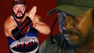 Stevie Ray  When John Tenta aka Earthquake WCW Shark Went Ballistic [upl. by Staford]