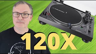 AUDIOTECHNICA 120X TURNTABLE REVIEW INCLUDES COMPARISON WITH LENCO L3808 FLUANCE RT81 amp REGA RP1 [upl. by Yehc552]