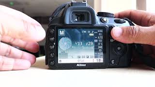 SETTINGS FOR NIKON D3100 [upl. by Eduard]