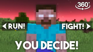 Choose your own Adventure in Minecraft 360° POV  Interactive [upl. by Romeon]