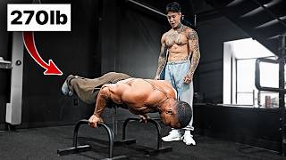 Body Builder VS Calisthenics  90 Degree Pushup Ft Larry Wheels [upl. by Alboran]