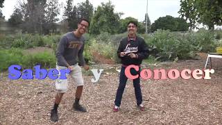 Spanish Song for quotSaber y Conocerquot conjugation and uses [upl. by Lemmor]