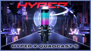 HyperX QuadCast S USB Microphone TestReview [upl. by Ahsilra638]