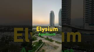 Elysium Apartment Islamabad in the front Centaurus Mall [upl. by Loar]