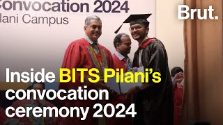 Inside BITS Pilanis convocation ceremony 2024 [upl. by Earl67]