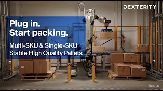 Robotic Palletizing amp Depalletizing System  Single amp Mixed SKU [upl. by Rodavlas]