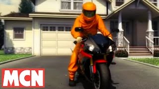 Safety Sphere  Ultimate motorcycle airbag suit [upl. by Dremann749]