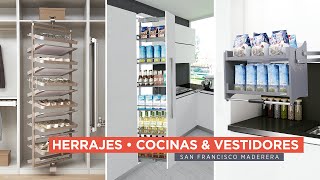 Hogar amp Diseño Herrajes UNIHOPPER para cocinas y vestidores Funcionalidad Diseño Tecnología [upl. by Palua123]