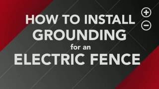 How to Install Ground Rods for your Electric Fence [upl. by Francis]