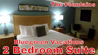 Bluegreen Vacations  2 Bedroom Suite at The Fountains Bluegreen Resort [upl. by Eltsyrhc]