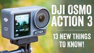 DJI OSMO Action 3 InDepth Review 13 New Things to Know [upl. by Adalheid]