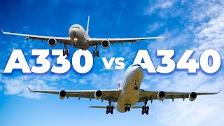 The Airbus A330 Vs Airbus A340 – Which Aircraft Is Better [upl. by Nadroj163]