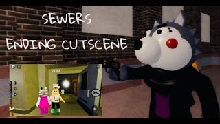 Piggy Book 2 Sewers Ending Cutscene [upl. by Eicats833]