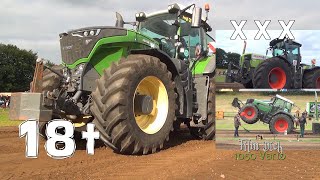 18t Freie Klasse ist der XERION auch 2018 vor Fendt 1050 Vario Klein Vollstedt Trecker Treck BATTLE [upl. by Kacey439]