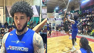 Liangelo Ball First Game Astros vs Venados 🔥🔥  Full Highlights l February 24 2024 [upl. by Auqinehs296]