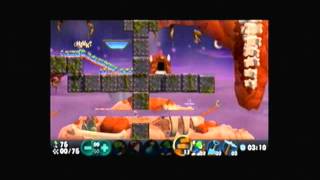 Lemmings PSP Playthrough Mayhem 130 [upl. by Dnaloy]