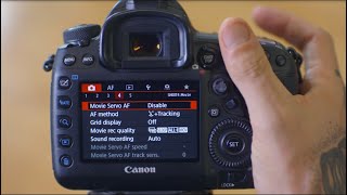 DSLR for Beginners  How to Set Your Camera Up to Shoot Video [upl. by Hsu511]