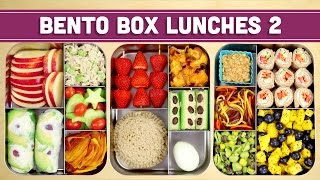 Bento Box Lunches  Healthy Recipes  Mind over Munch [upl. by Dougie]