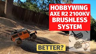 Hobbywing Axe R2 Review  Latest Hobbywing rc crawler brushless motoresc combo [upl. by Mercorr]