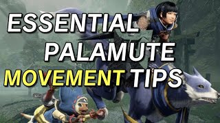 Monster Hunter Rise  Essential Palamute Movement Tips [upl. by Wailoo50]