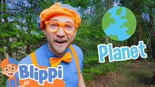 Learning About The Planet With Blippi  Educational Videos For Kids [upl. by Yerdna]