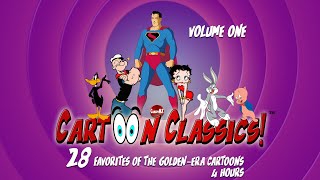 Cartoon Classics  28 Favorites of The Golden Era Cartoons  Volume 1 [upl. by Susette]